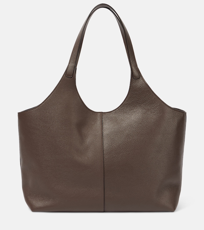 Cabas Supple XL leather tote bag | Aesther Ekme