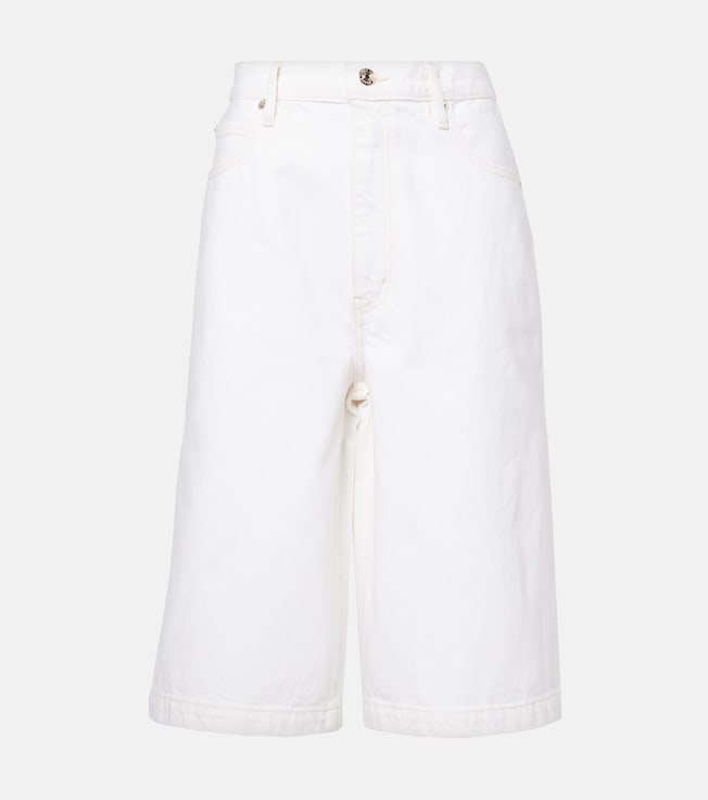 The Boy denim Bermuda shorts  | Frame