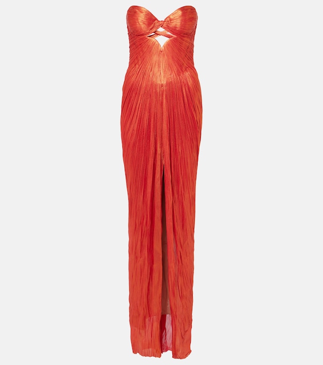 Stephanie silk tulle corset gown | Maria Lucia Hohan