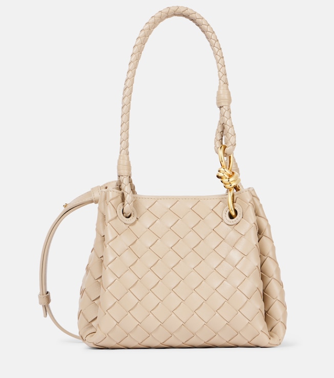 Parachute Small Intrecciato leather tote bag | Bottega Veneta