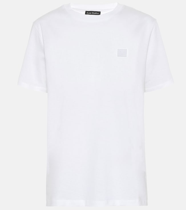 Face cotton jersey T-shirt | Acne Studios