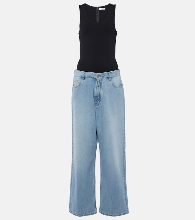 Denim jumpsuit | Alaïa