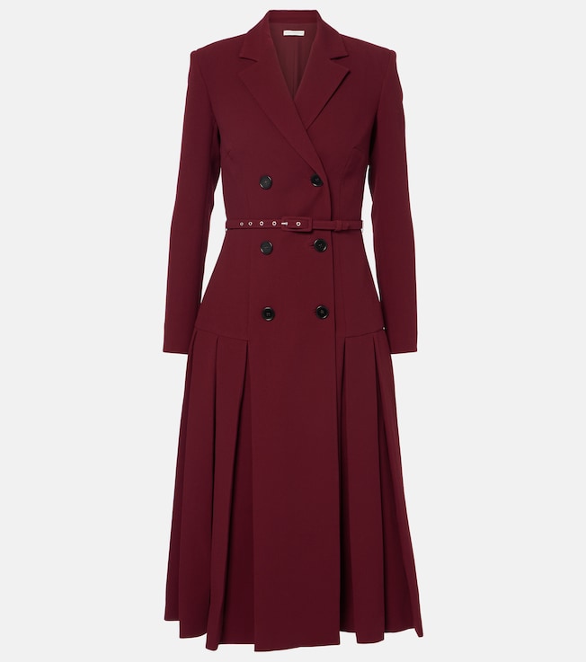 Chaney pleated crêpe blazer dress | Emilia Wickstead