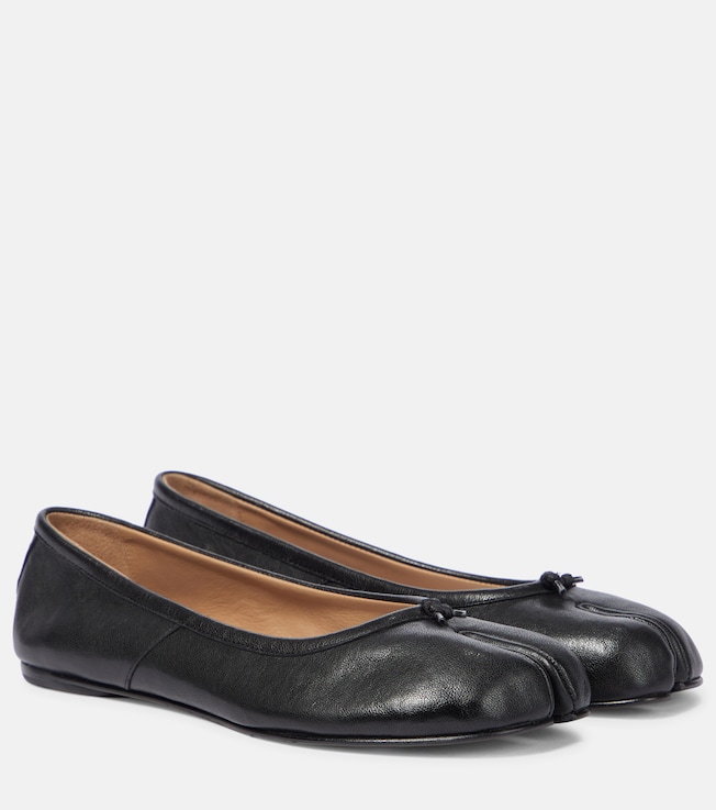 Tabi leather ballet flats | Maison Margiela