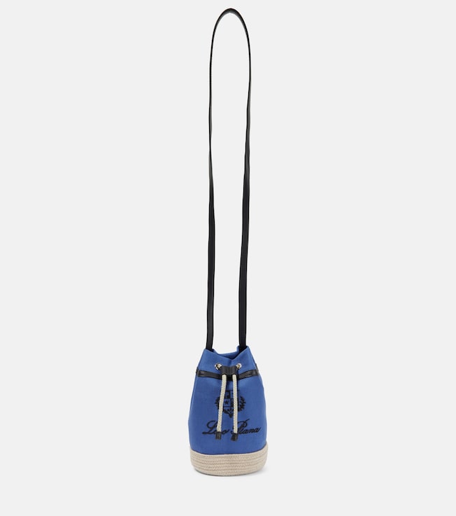 Sailor Mini canvas bucket bag | Loro Piana