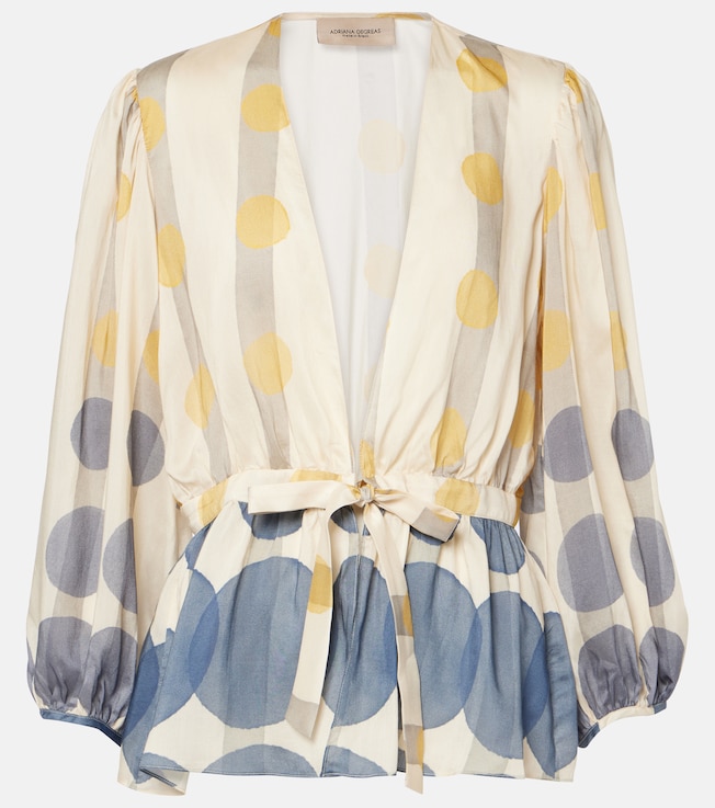 Polka-dot top | Adriana Degreas