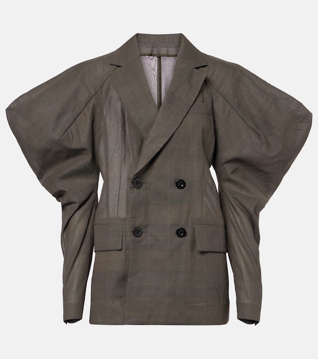 Cotton voile blazer | Sacai