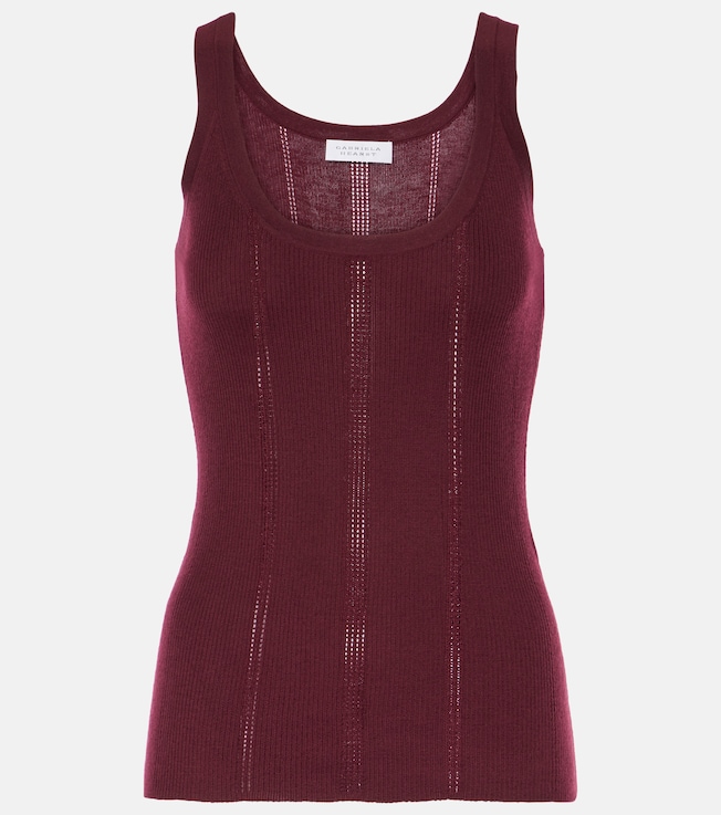 Lucy knitted wool tank top | Gabriela Hearst