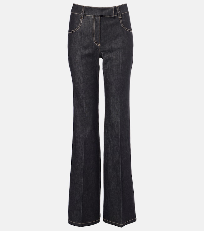 Mid-rise bootleg jeans | Brunello Cucinelli