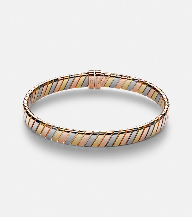 Bvlgari Tubogas 18kt gold bracelet | Bvlgari