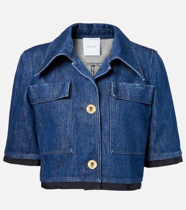 Cropped denim jacket | Patou