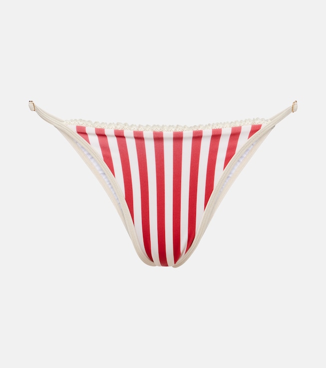 St Tropez striped bikini bottoms | Bananhot