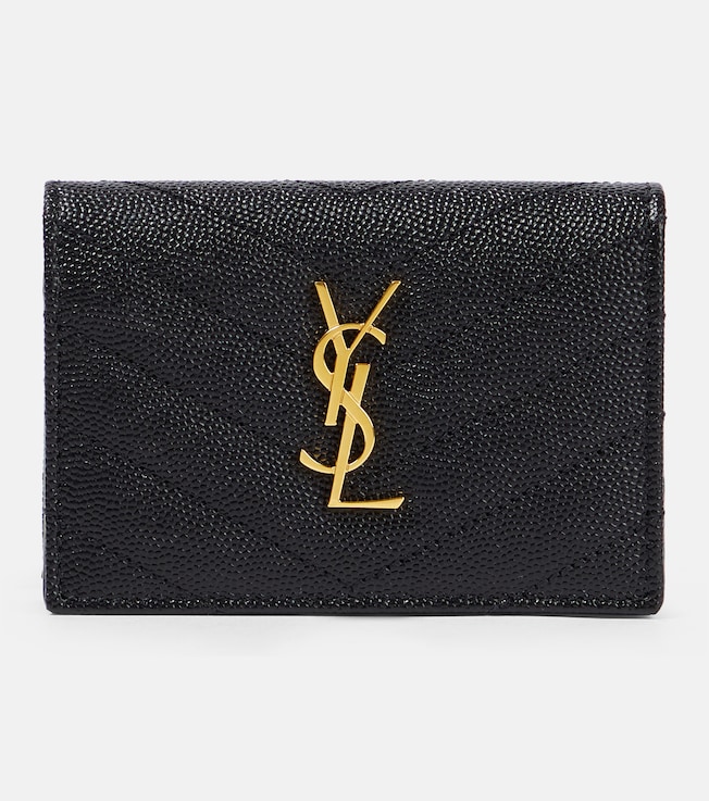 Cassandre matelassé leather card case | Saint Laurent