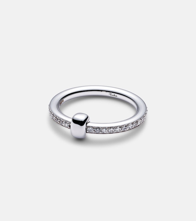 Pomellato Together 18kt white gold ring with diamonds | Pomellato