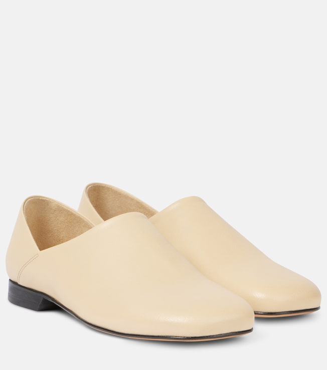 Convertible leather slip-on shoes | Lemaire