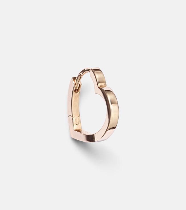 Antifer Heart Small 18kt rose gold single earring | Repossi
