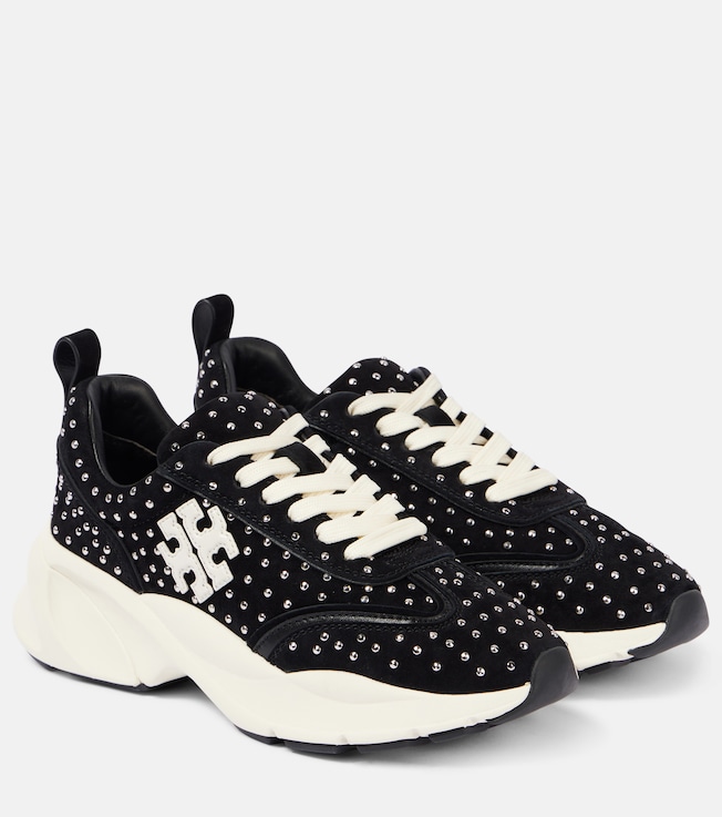 Good Luck leather sneakers | Tory Burch