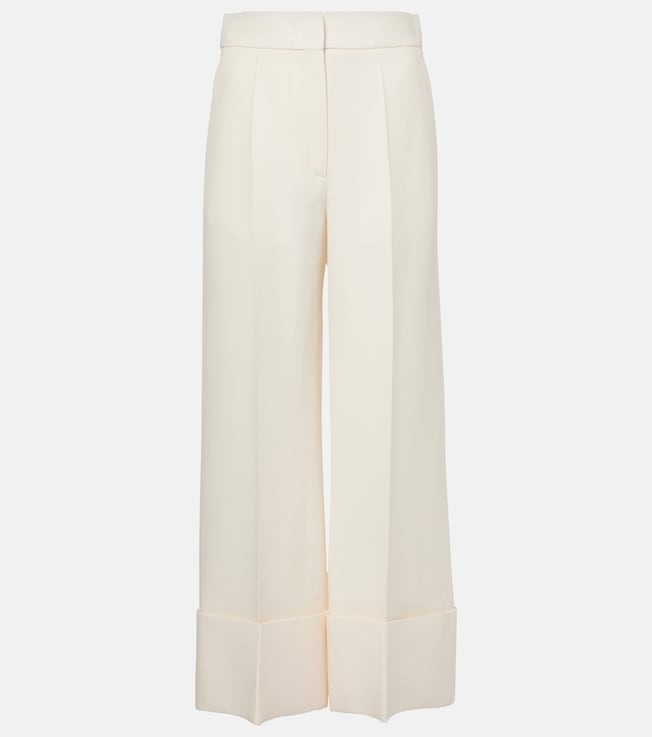 Crepe Couture wide-leg pants | Valentino