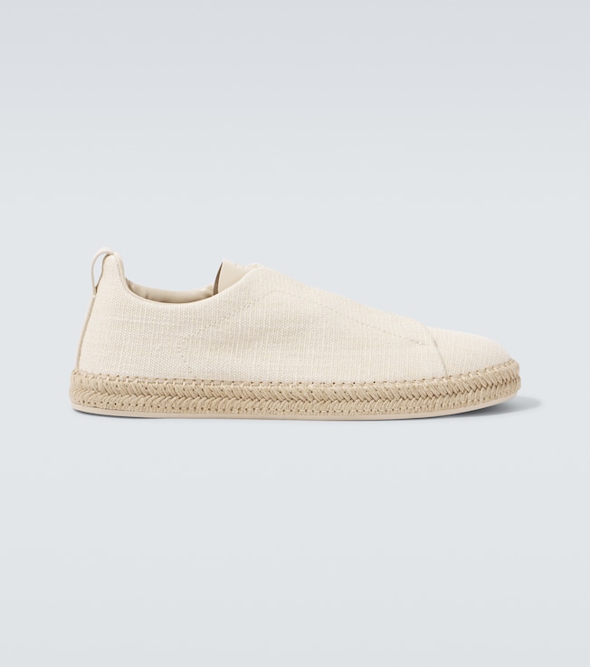 Triple Stitch slip-on shoes | Zegna