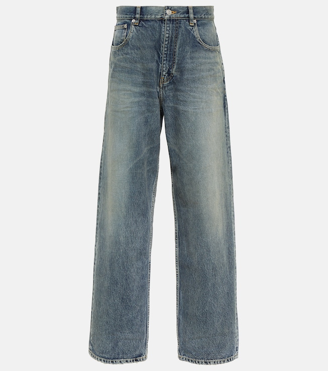 Mid-rise wide-leg jeans | Balenciaga