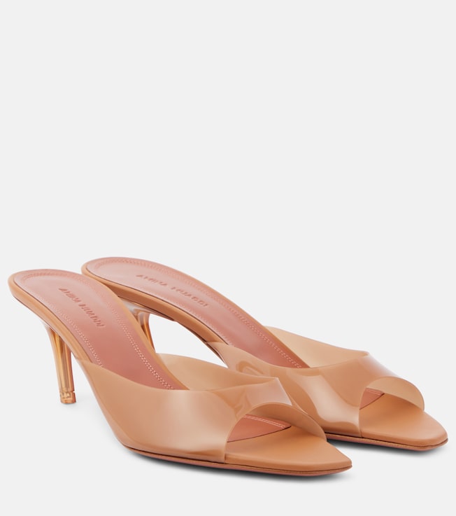 Alexa 60 PVC mules | Amina Muaddi