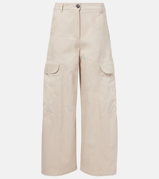 Cotton gabardine cargo pants | 'S Max Mara