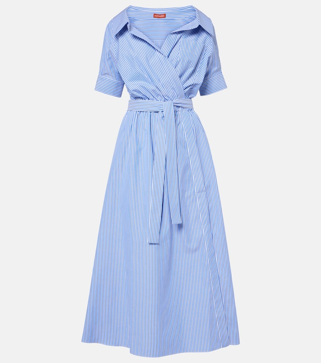 Lydia striped cotton midi dress | Altuzarra