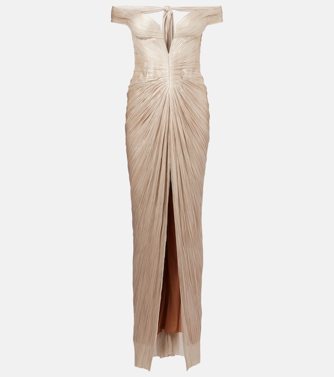 Diella silk corset gown | Maria Lucia Hohan
