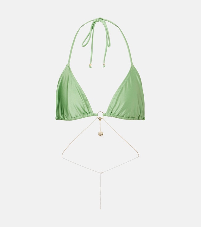 Chain triangle bikini top | Bananhot