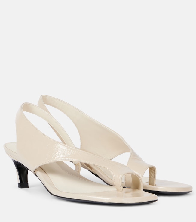 Leather thong sandals | Toteme