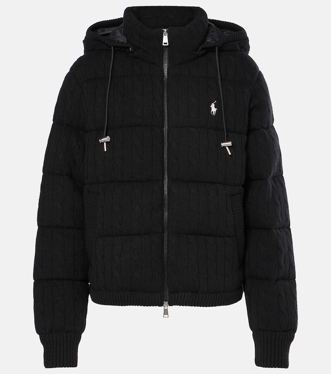 Wool and cashmere down jacket | Polo Ralph Lauren