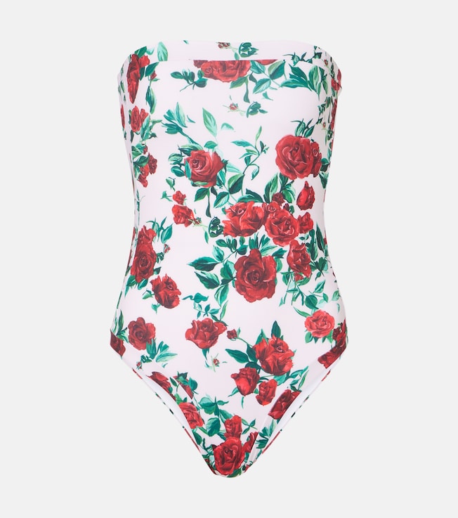 Whitney floral belted swimsuit | Alexandra Miro