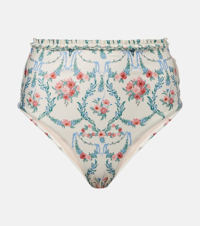 Nopal Mosqueta printed bikini bottoms | Agua by Agua Bendita