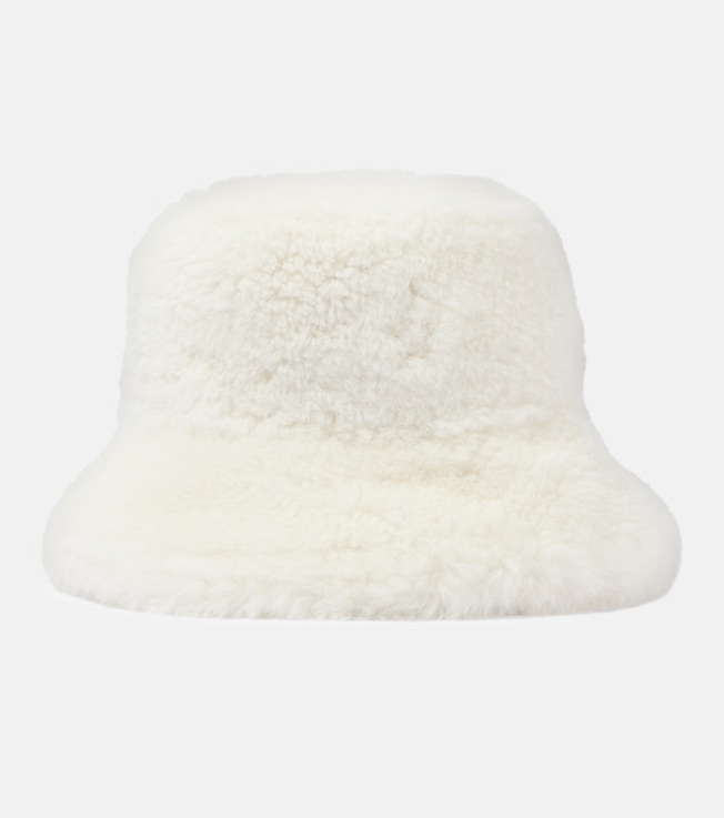 Shearling bucket hat | Moncler