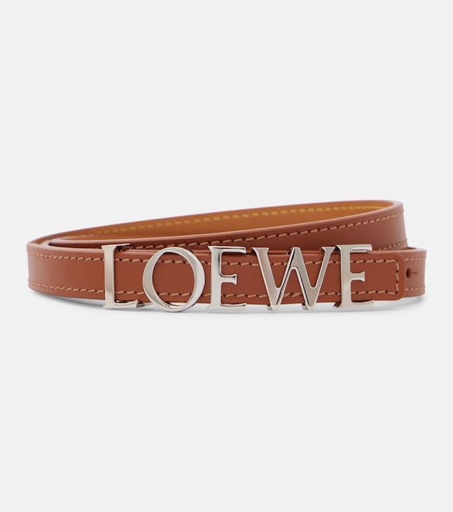Bold leather belt | Loewe