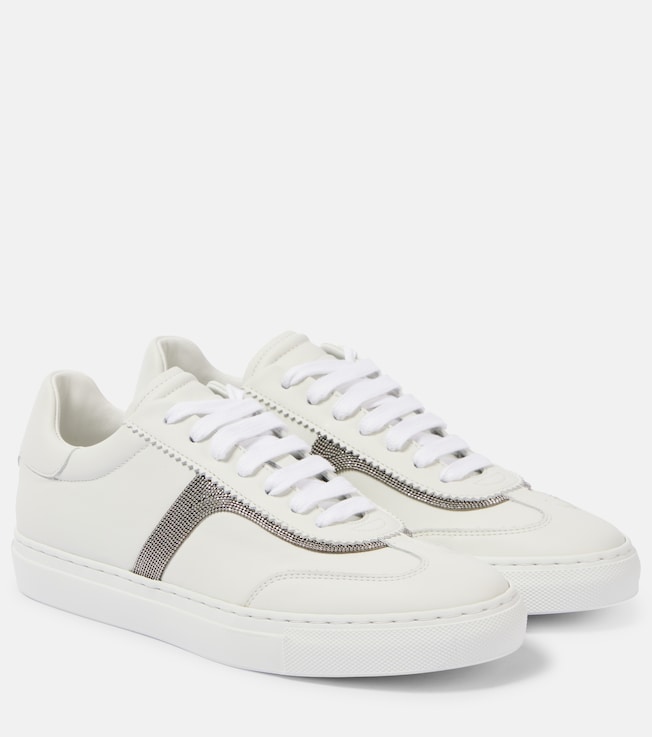 Monili leather sneakers | Brunello Cucinelli
