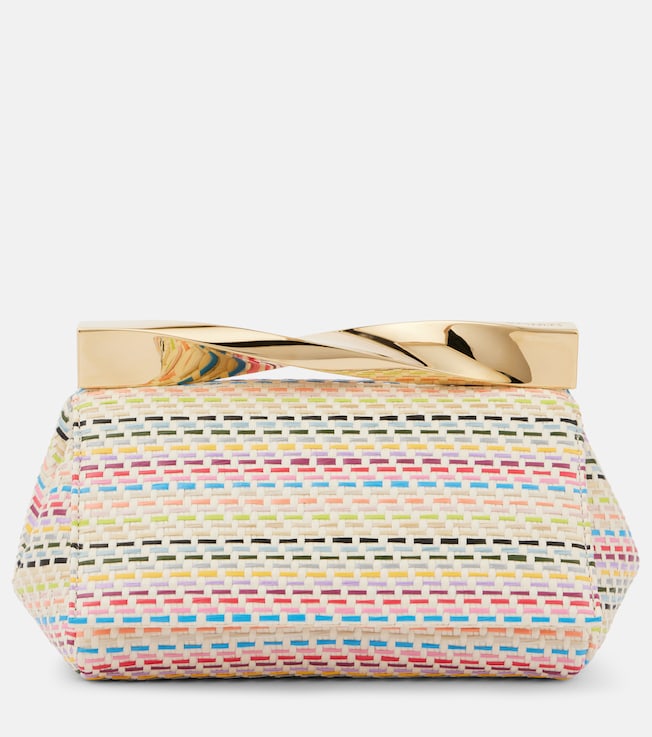 Twist Mini woven clutch | Aquazzura