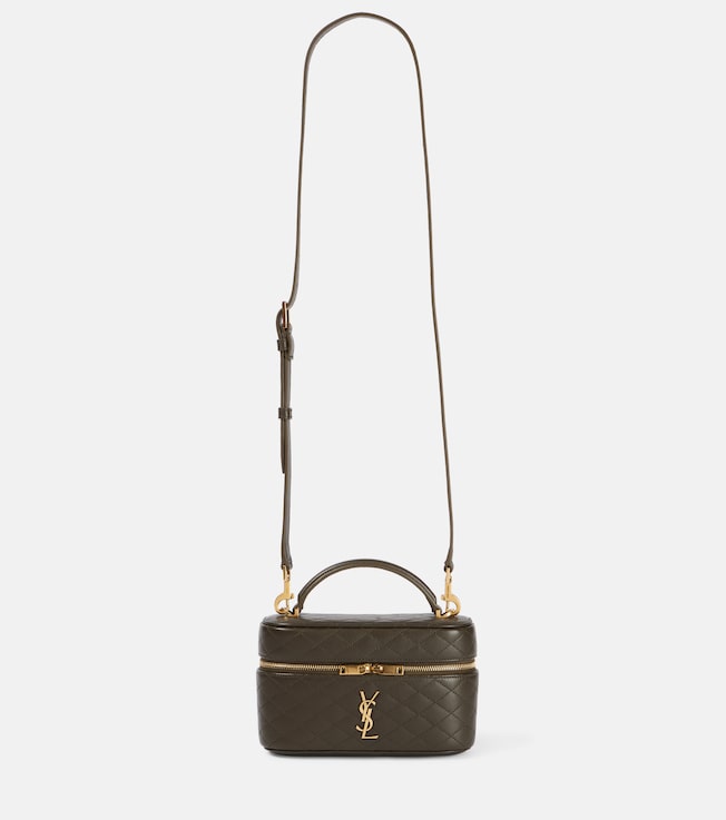 Gaby Mini leather vanity bag | Saint Laurent