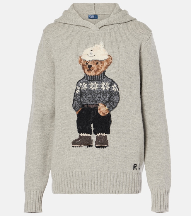 Polo Bear wool and cashmere hoodie | Polo Ralph Lauren