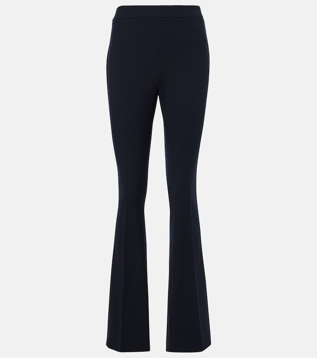 Jem wool-blend crêpe slim pants | Fforme