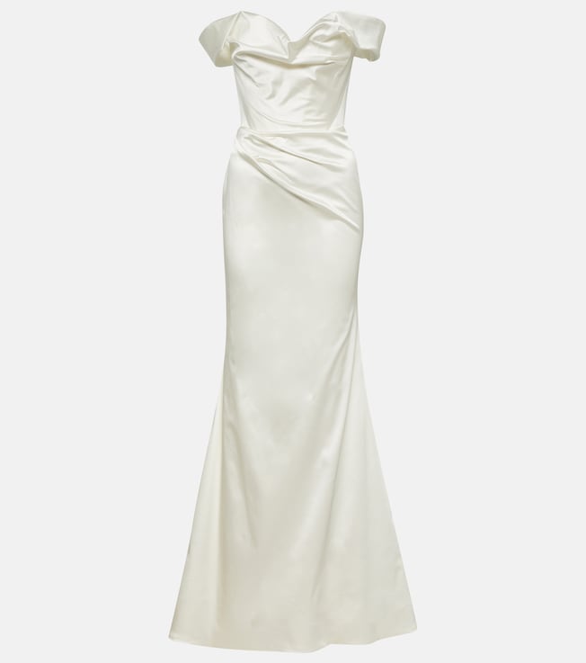 Bridal Nova Cora satin gown | Vivienne Westwood