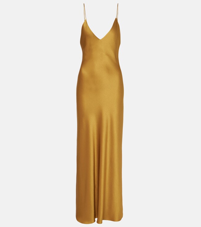 Novalis Manipur satin slip dress | Blazé Milano