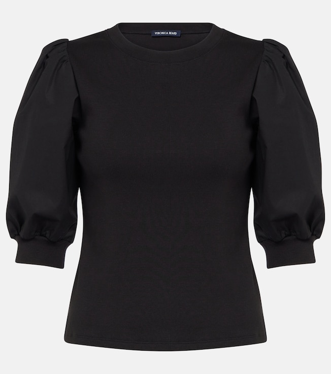 Coralee cotton-blend top | Veronica Beard