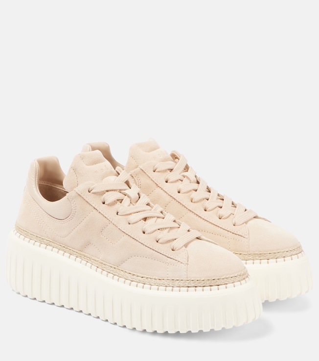 H-Stripes leather sneakers | Hogan