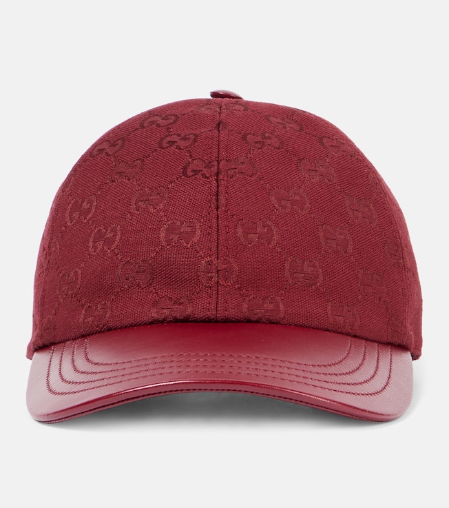 GG leather baseball cap | Gucci