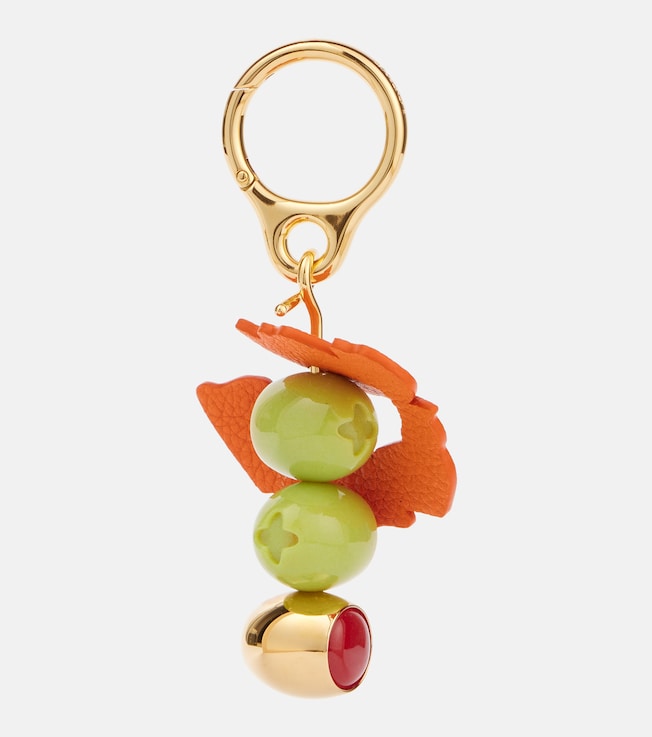 Olive bag charm | Loewe